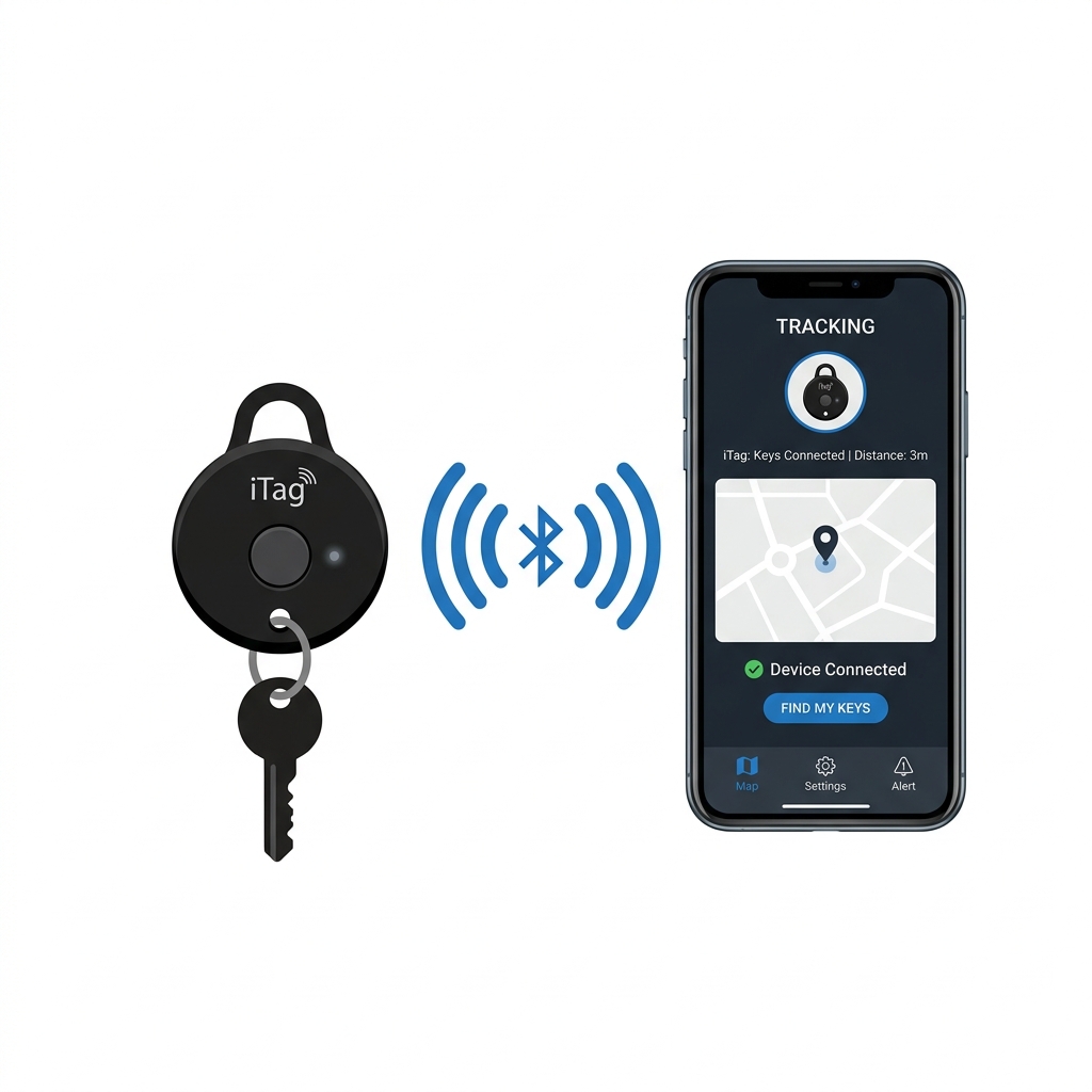 Vincular llavero iTag Bluetooth